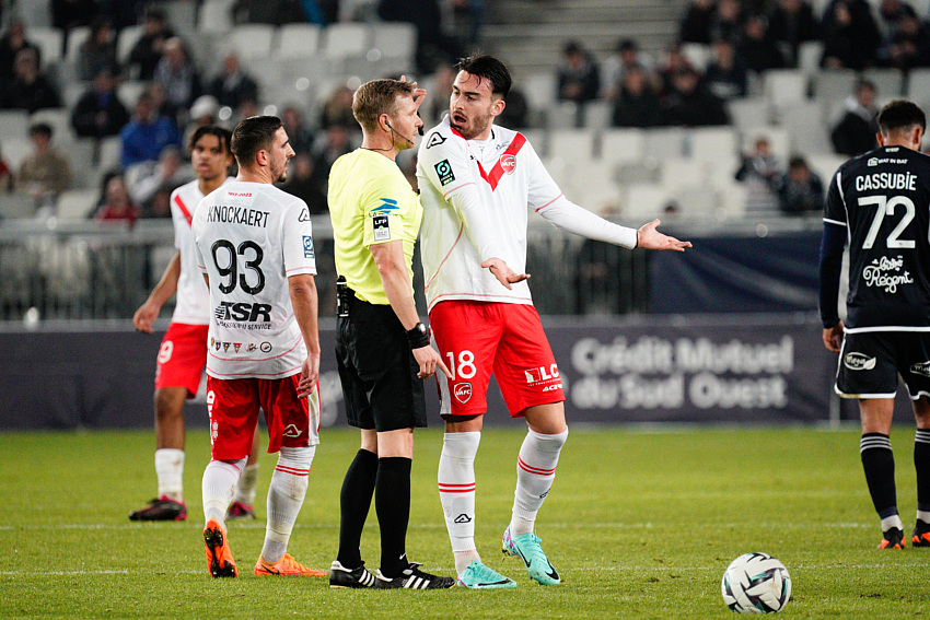 Mickaël Leleu avait arbitré Bordeaux - Valenciennes (Icon Sport)