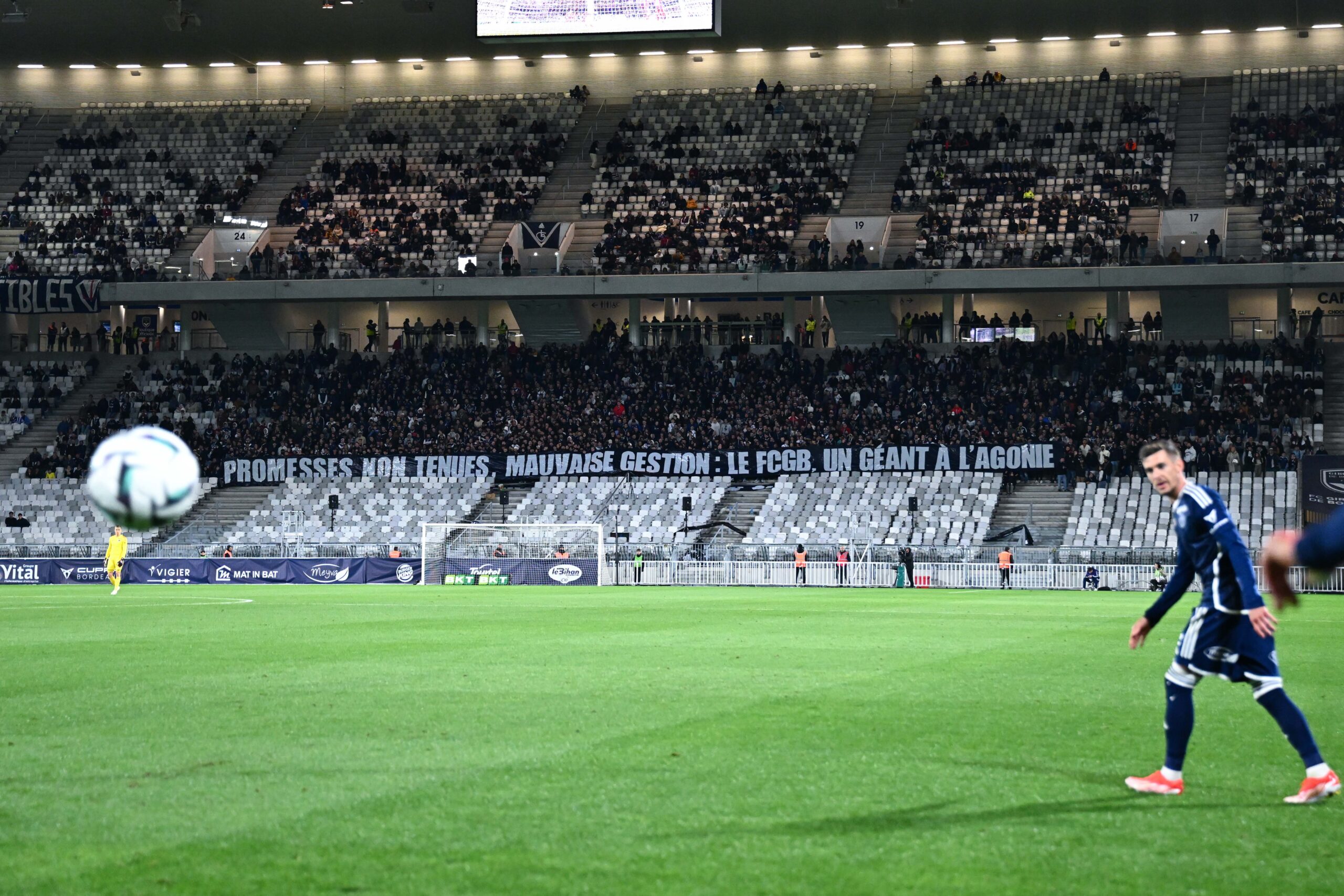 Les supporters des Girondins de Bordeaux en colère (Icon Sport)
