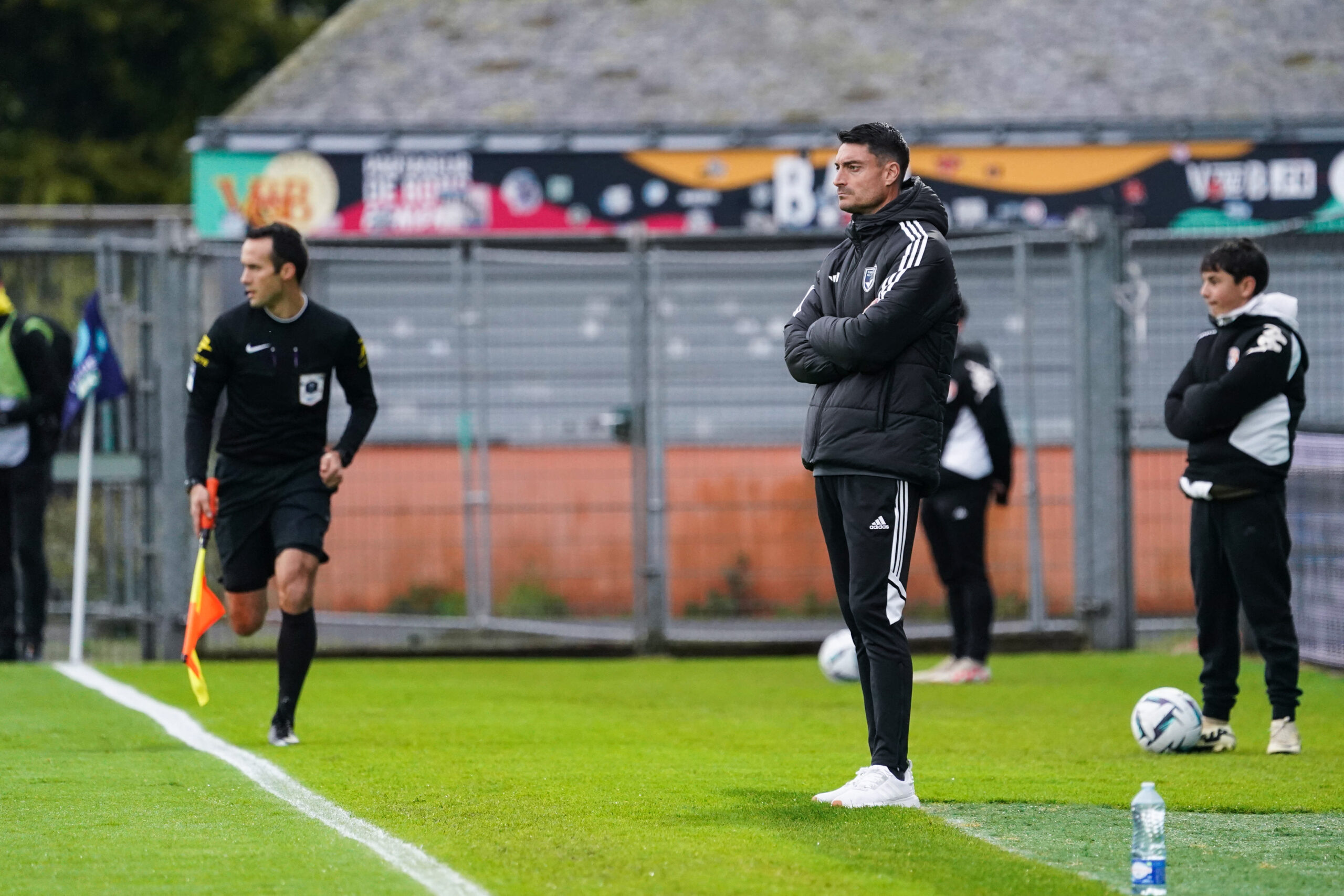 Albert Riera aux commandes lors de Laval - Bordeaux (Icon Sport)
