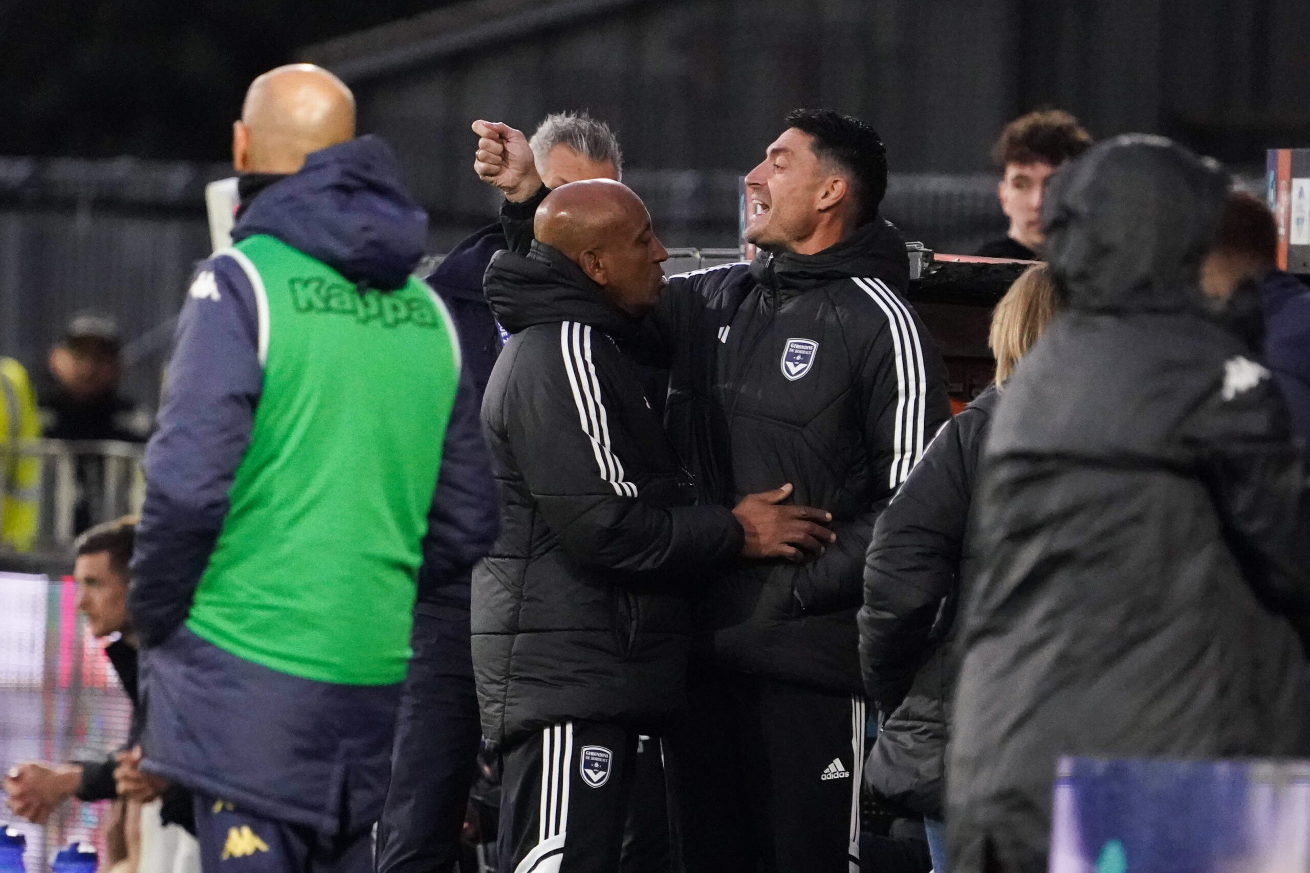 Albert Riera, expulsé lors de Laval - Bordeaux (Icon Sport)