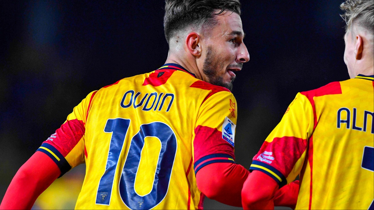 Rémi Oudin sous les couleurs de Lecce (Icon Sport)