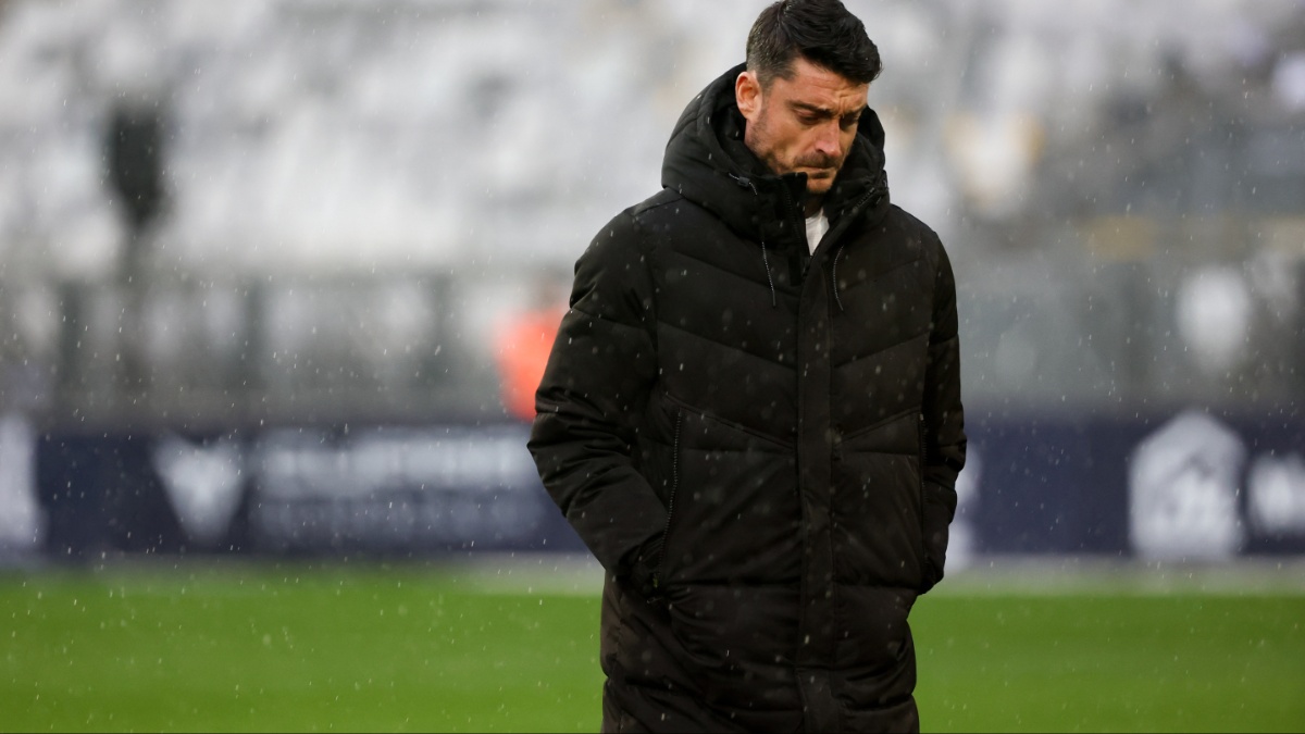 Albert Riera, l'entraineur des Girondins de Bordeaux (Icon Sport)