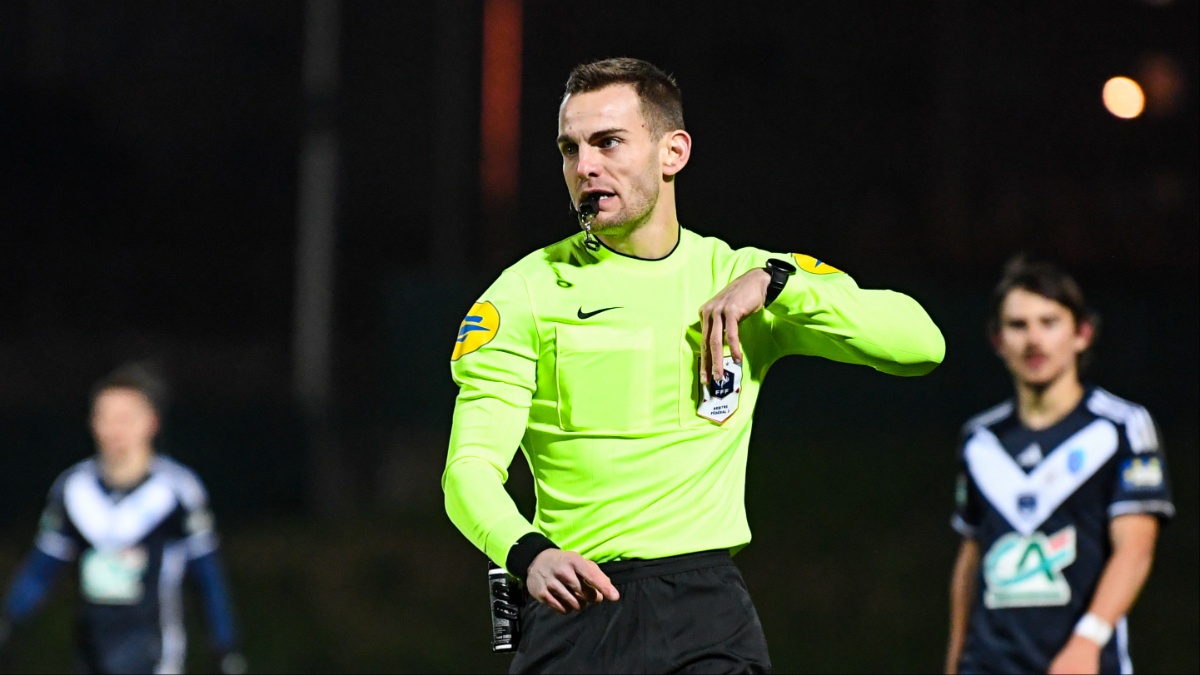 Guillaume Paradis a déjà arbitré les Girondins de Bordeaux (Icon Sport)