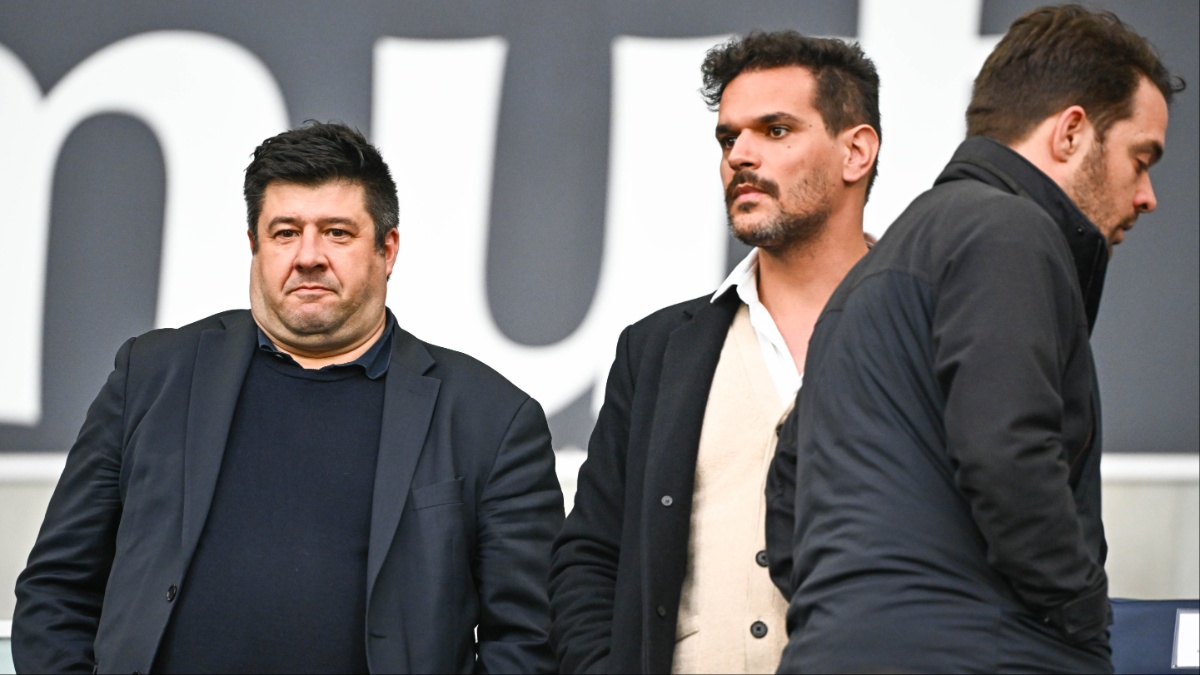 Thomas Jacquemier (DG des Girondins de Bordeaux) et Admar Lopes (Icon Sport)