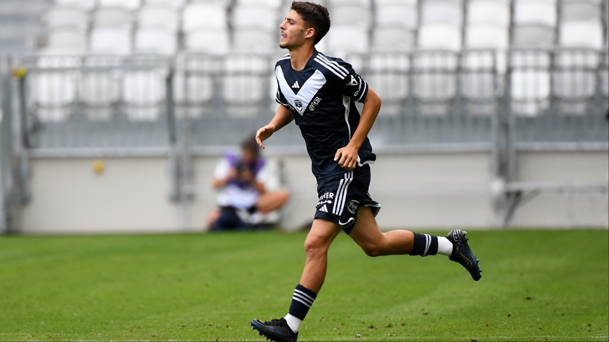 Mathias De Amorim lors de son entrée en jeu face à Ajaccio (Icon Sport)