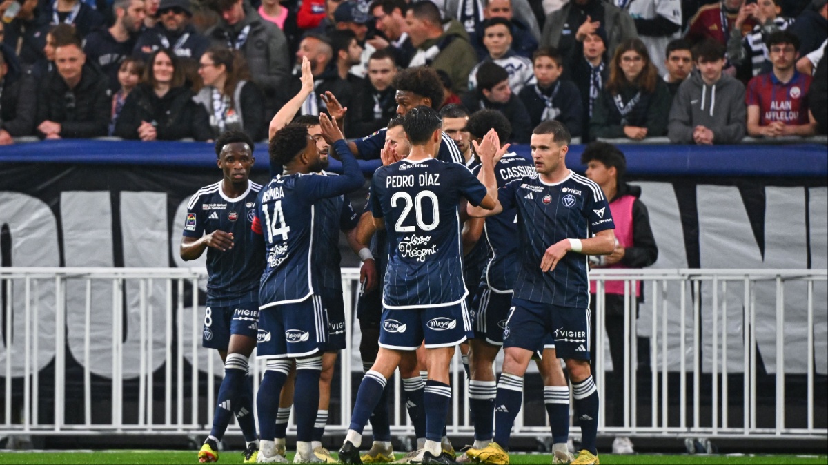 Les Girondins de Bordeaux s'imposent face à Pau (Icon Sport)