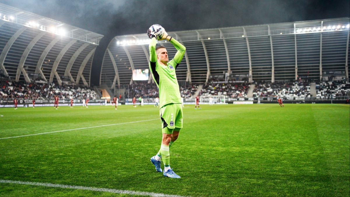 Karl-Johan Johnsson, le gardien de but des Girondins de Bordeaux (Icon Sport)