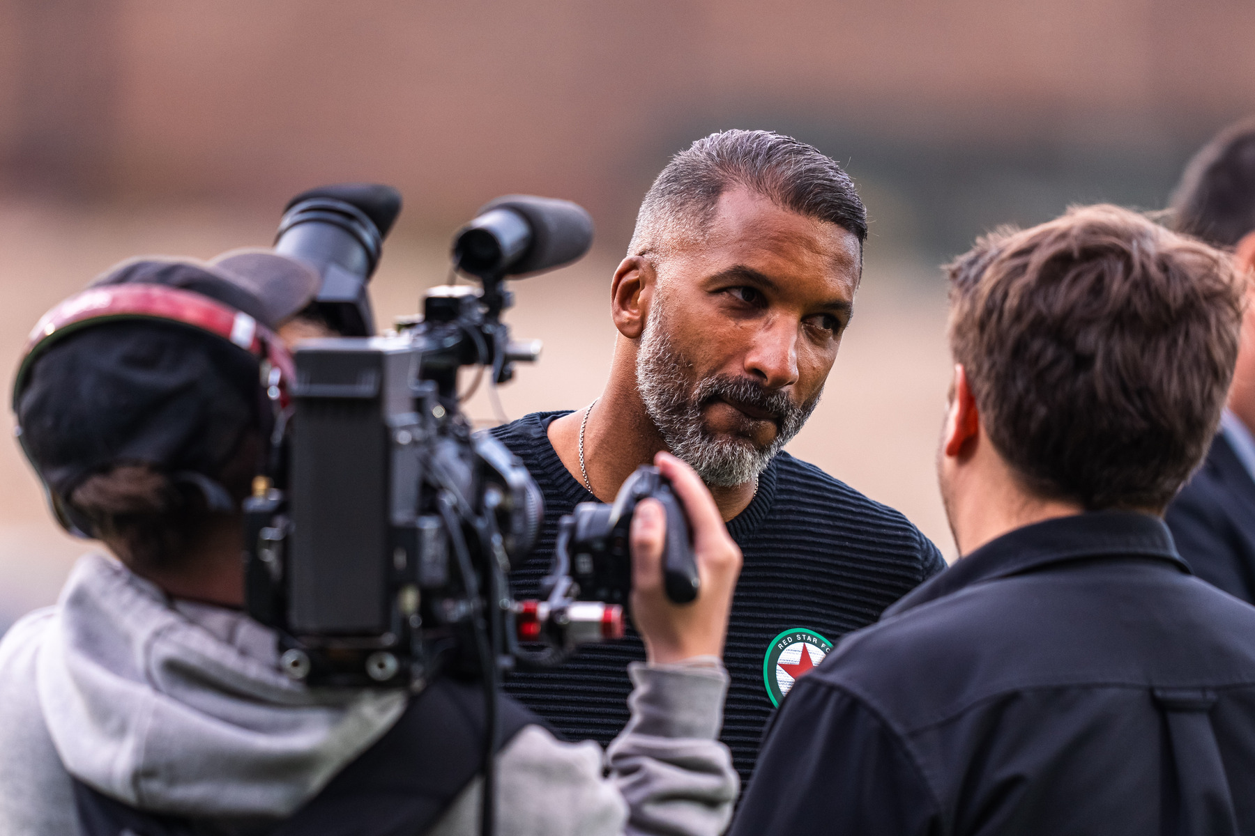 Habib Beye, l'ex-entraineur du Red Star (Icon Sport)