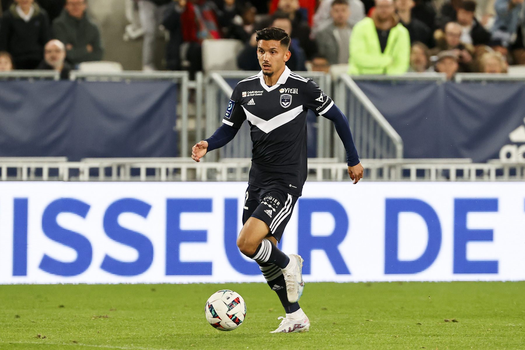 Logan Delaurier-Chaubet sous les couleurs des Girondins de Bordeaux (Icon Sport)