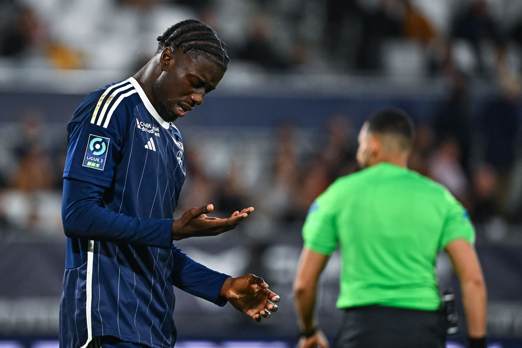 Malcom Bokele sous les couleurs des Girondins de Bordeaux (Icon Sport)