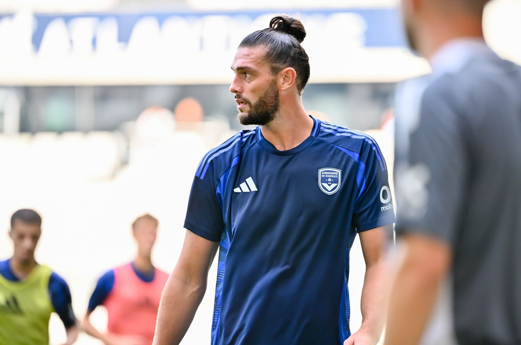 Andy Carroll, l'attaquant des Girondins (Icon Sport)