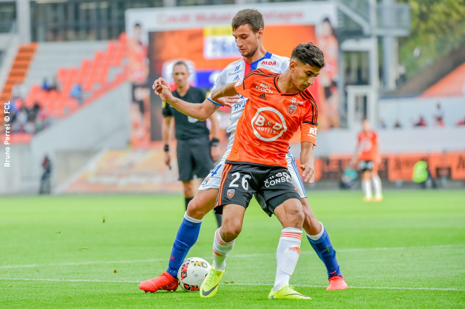 Issam Ben Khemis lors de son passage au FC Lorient. © Bruno Perrel/FCL