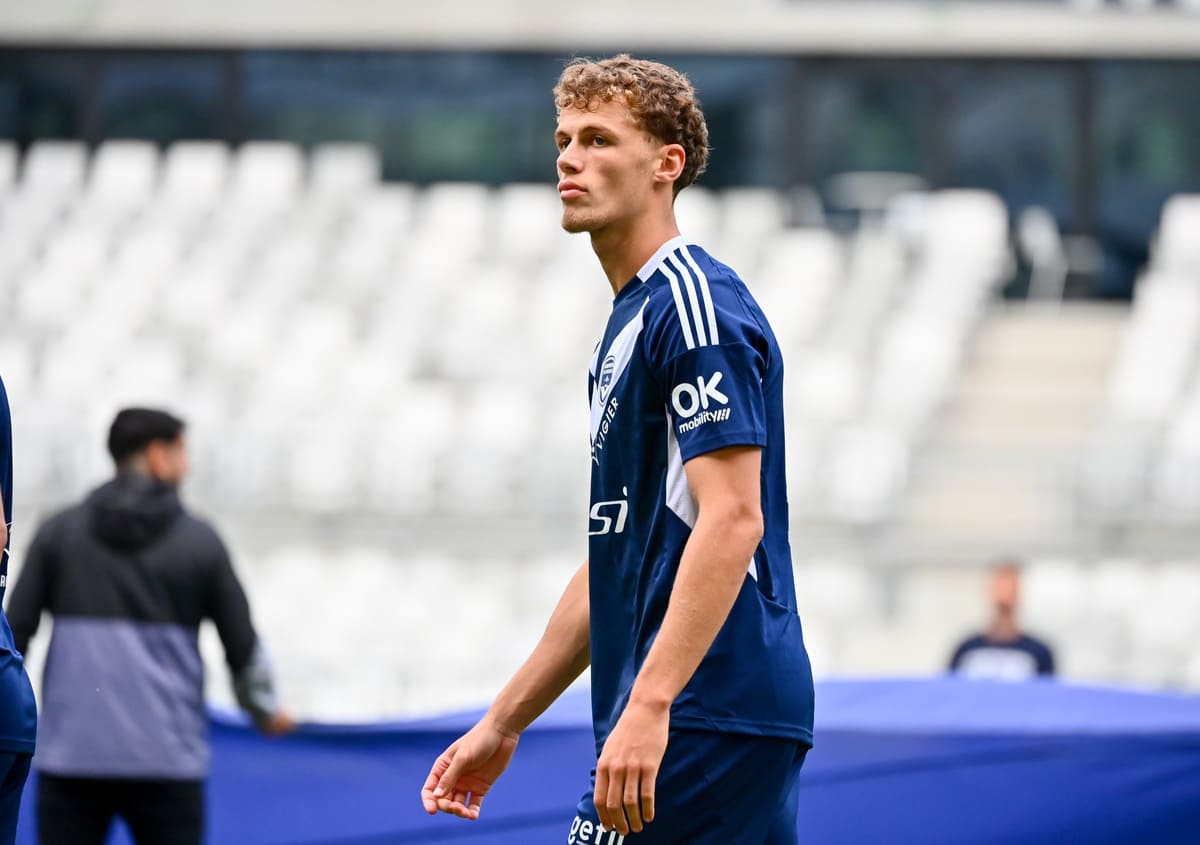 Adrien Louveau, joueur des Girondins de Bordeaux (Icon Sport)